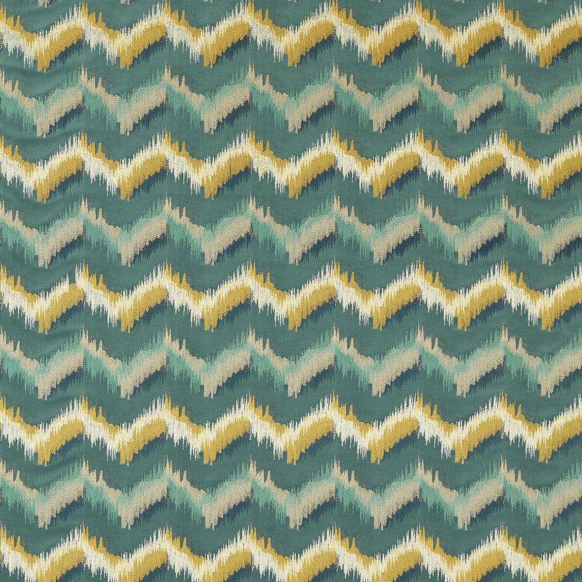 CLARKE AND CLARKE F1698/05.CAC.0 SAGOMA TEAL Fabric - Eade's Wallpaper
