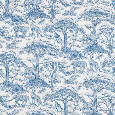 CLARKE AND CLARKE F1710/01.CAC.0 KISUMU CARIBBEAN Fabric - Eade's Wallpaper