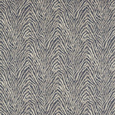 CLARKE AND CLARKE F1712/02.CAC.0 MANDA MIDNIGHT/LINEN Fabric - Eade's Wallpaper