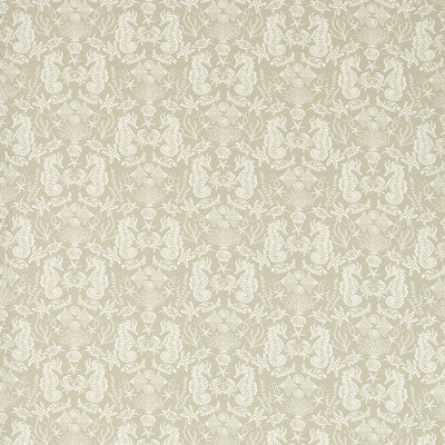 CLARKE AND CLARKE F1725/02.CAC.0 AQUARIUM NATURAL Fabric - Eade's Wallpaper
