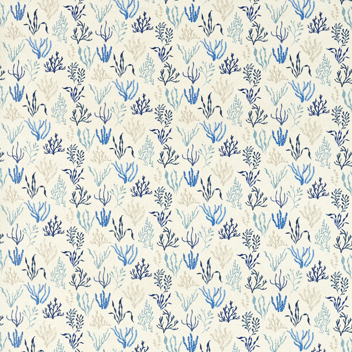 CLARKE AND CLARKE F1727/02.CAC.0 PORTSIDE OCEAN Fabric - Eade's Wallpaper