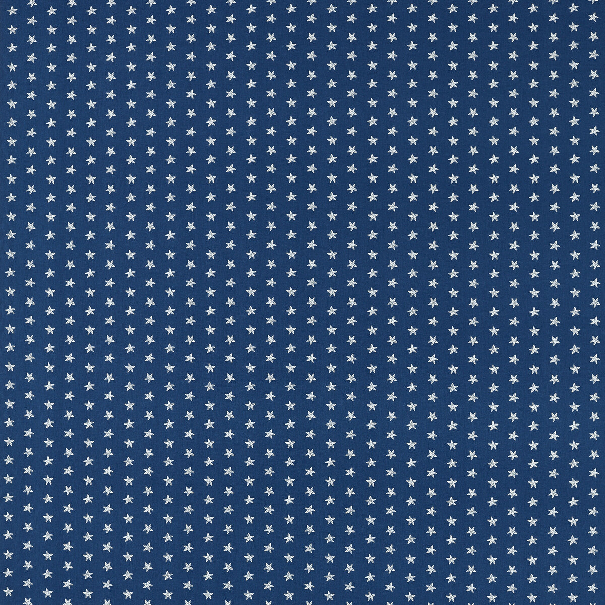 CLARKE AND CLARKE F1730/04.CAC.0 SEASTAR NAVY Fabric - Eade's Wallpaper