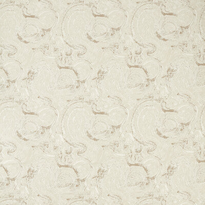 CLARKE AND CLARKE HATOUM JACQUARD F1769/02.CAC.0 in LINEN Fa