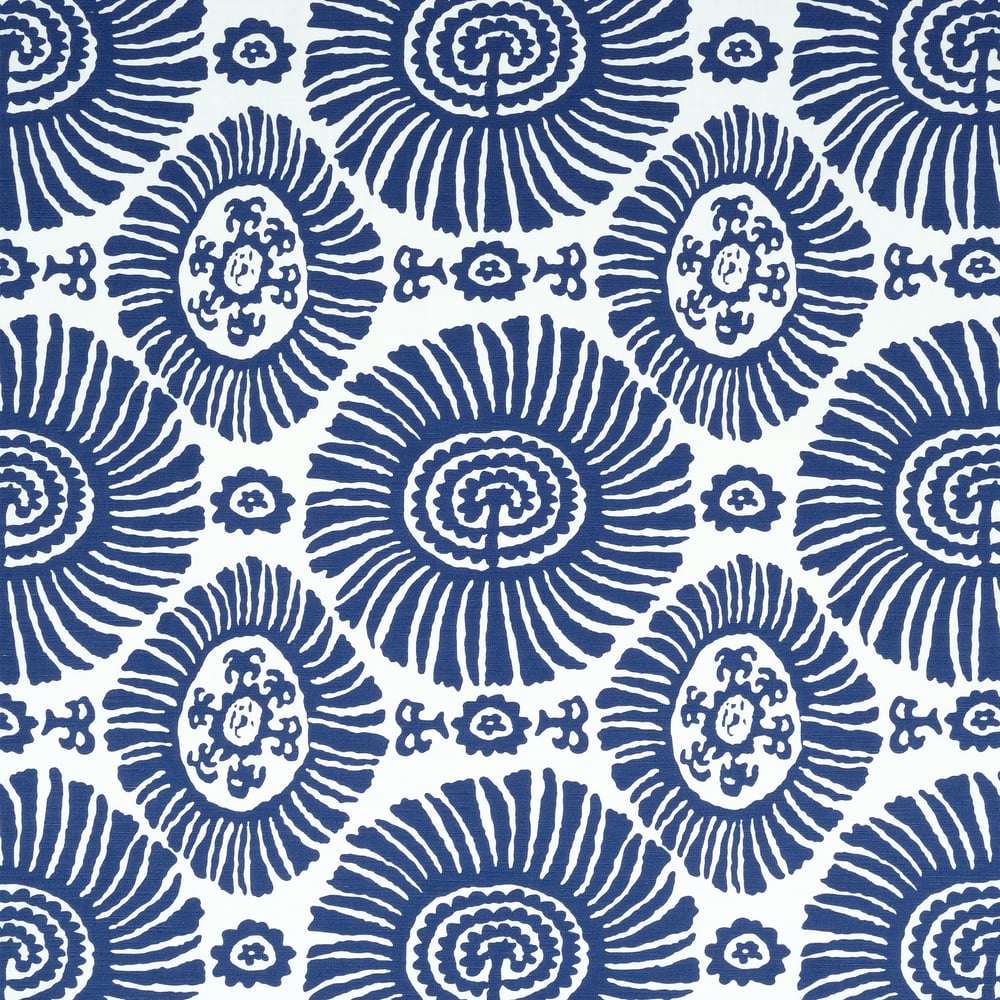 Thibaut F910083 SOLIS Navy Fabric