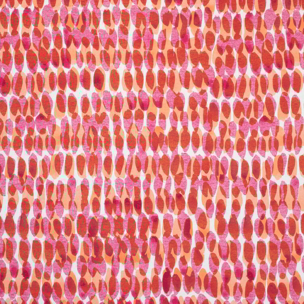 Thibaut F910095 RAIN WATER Pink and Coral Fabric