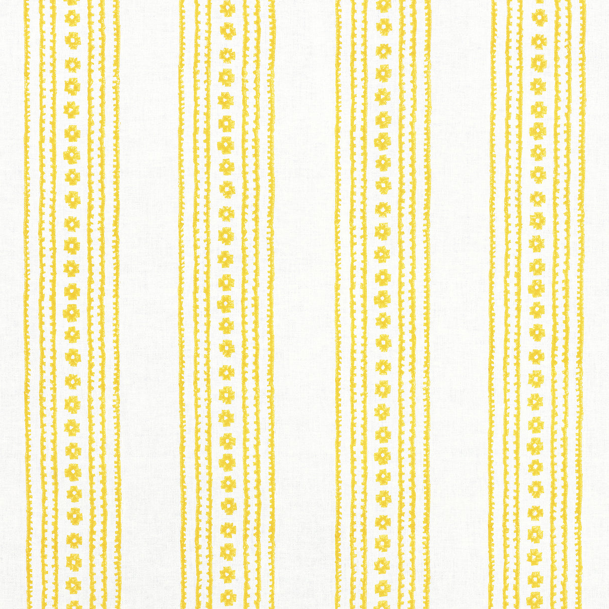 Thibaut F910610 NEW HAVEN STRIPE Yellow Fabric
