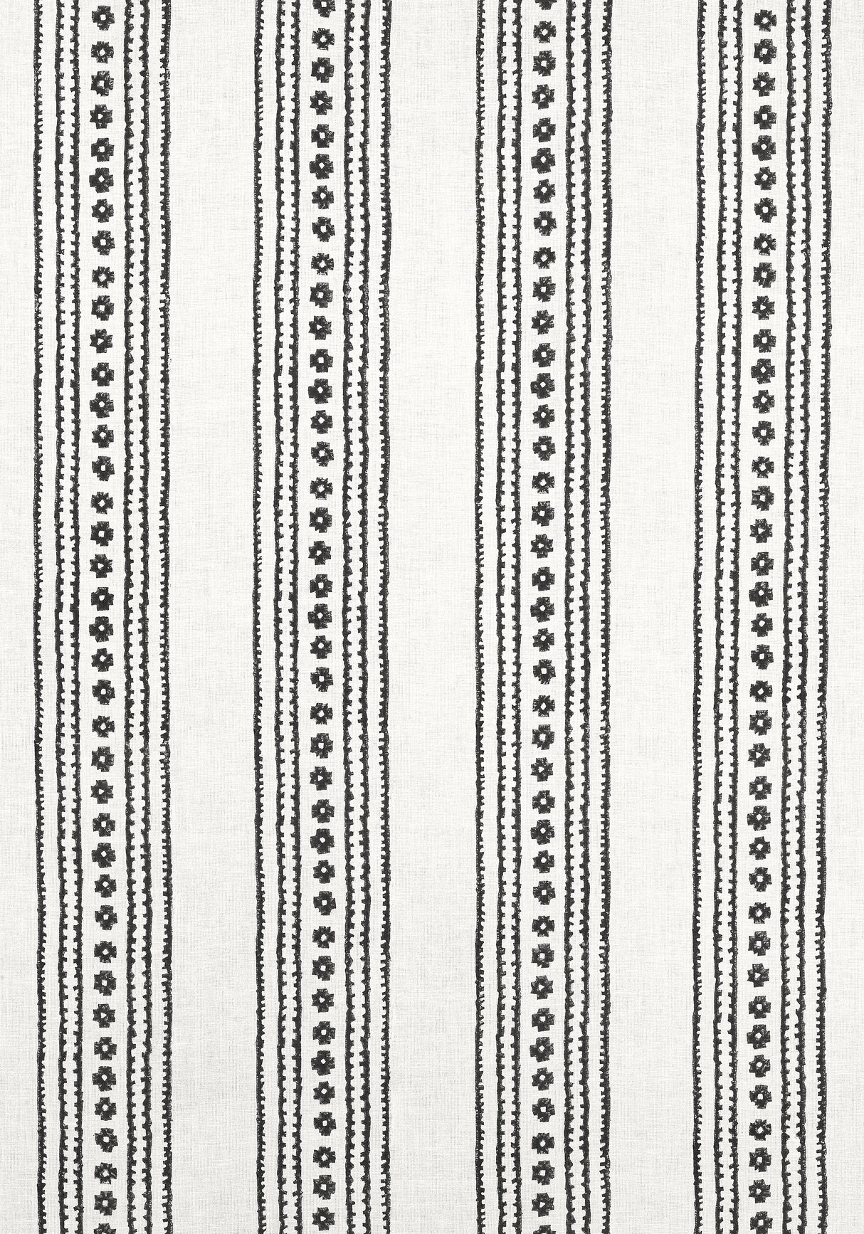 Thibaut F910611 NEW HAVEN STRIPE Black Fabric