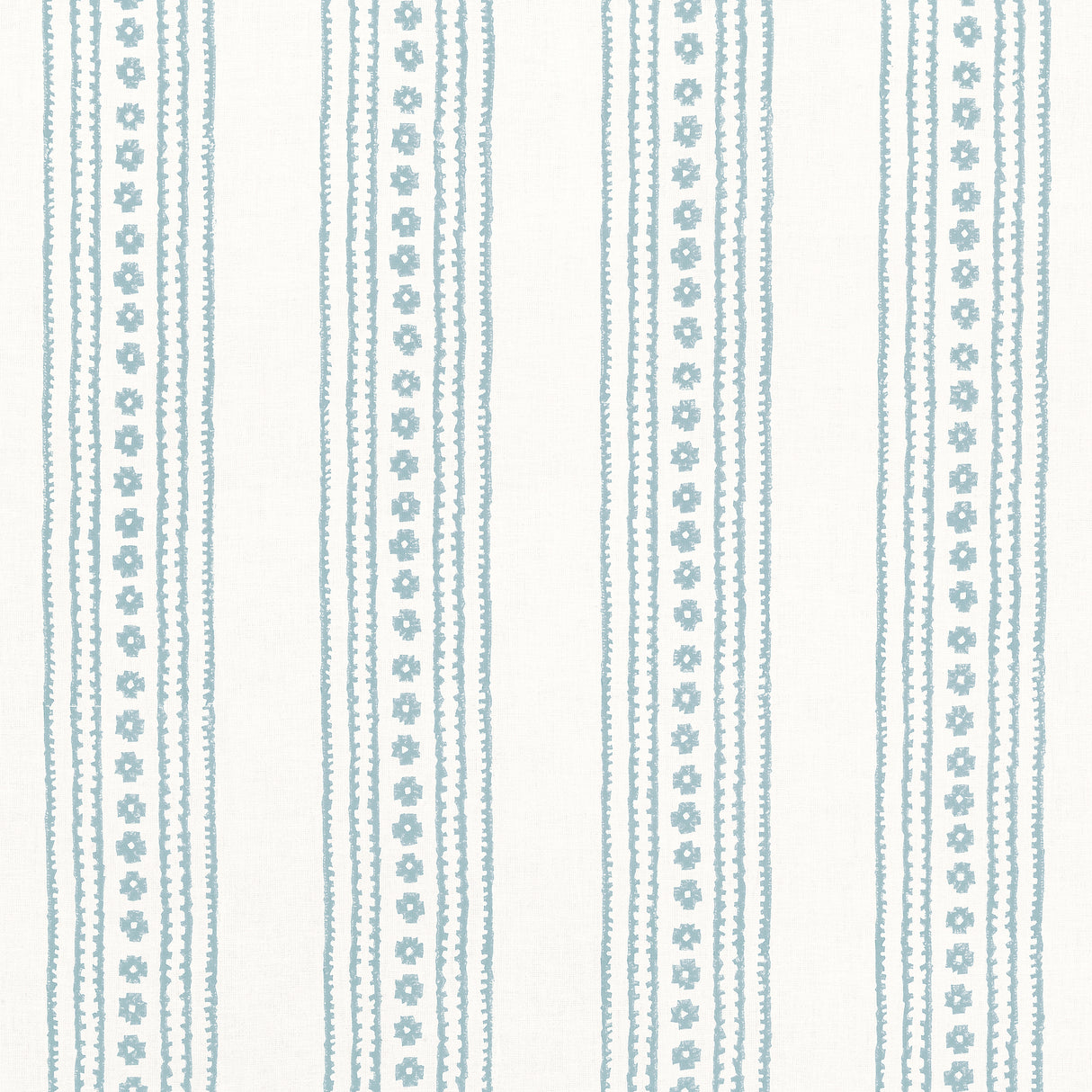 Thibaut F910612 NEW HAVEN STRIPE Spa Blue Fabric