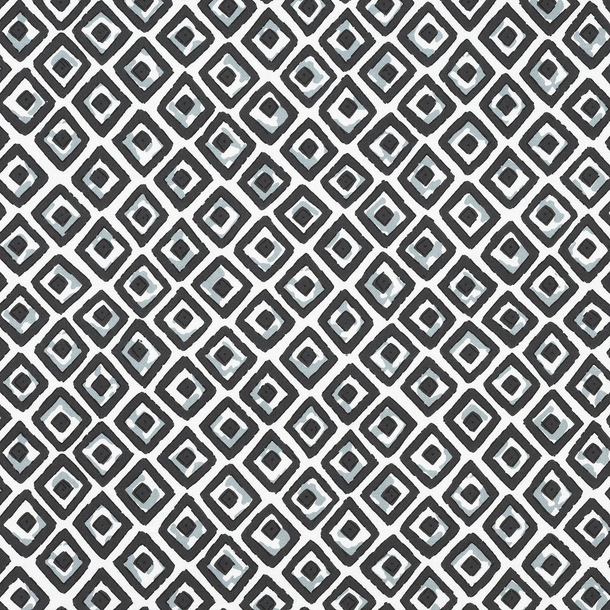 Thibaut F910661 INDIAN DIAMOND Black Fabric