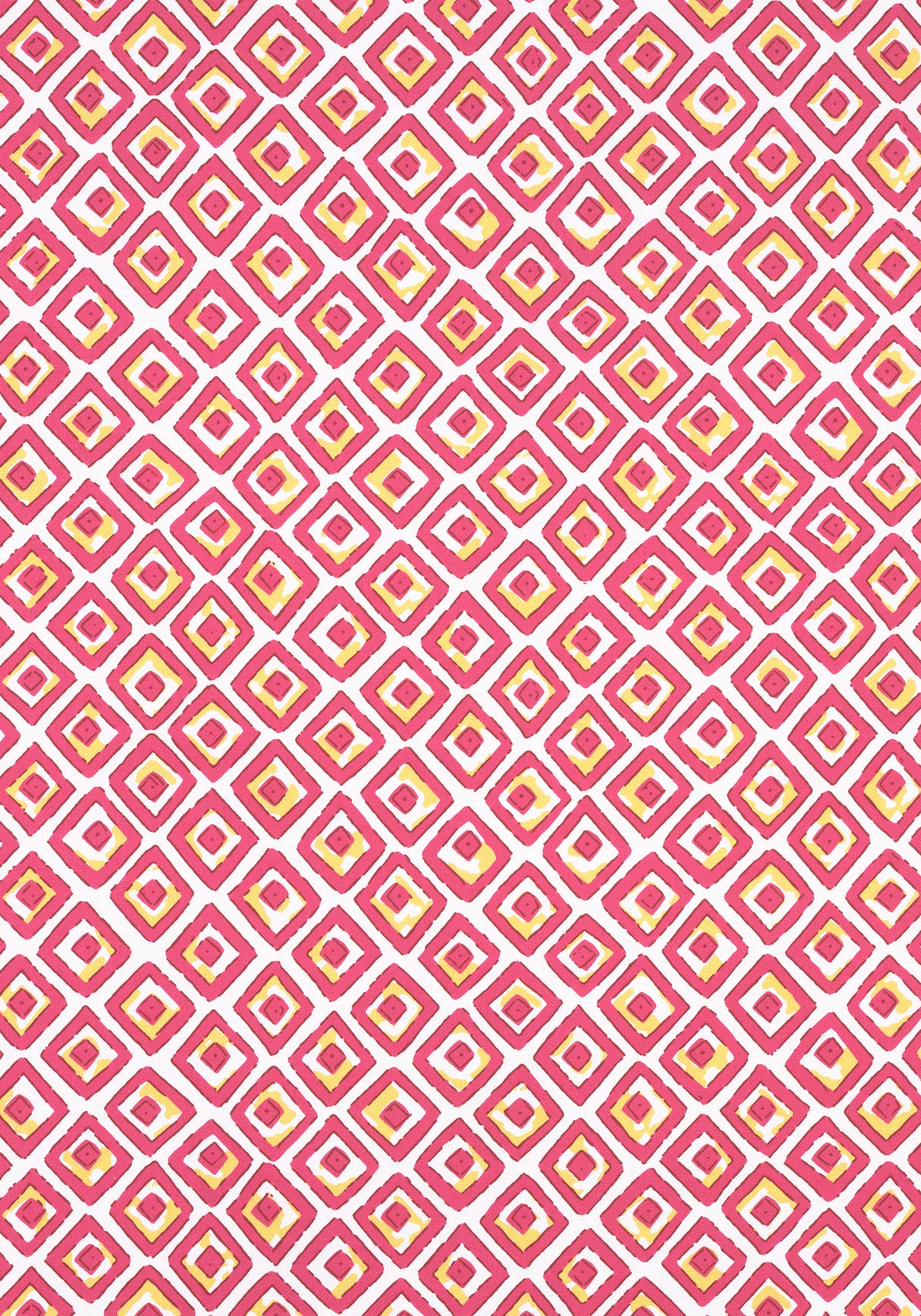 Thibaut F910663 INDIAN DIAMOND Pink Fabric