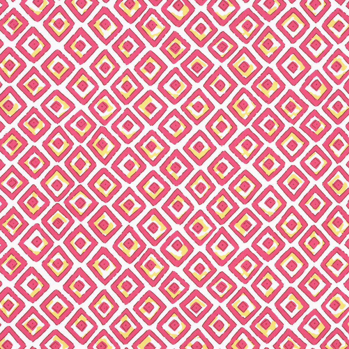 Thibaut F910663 INDIAN DIAMOND Pink Fabric