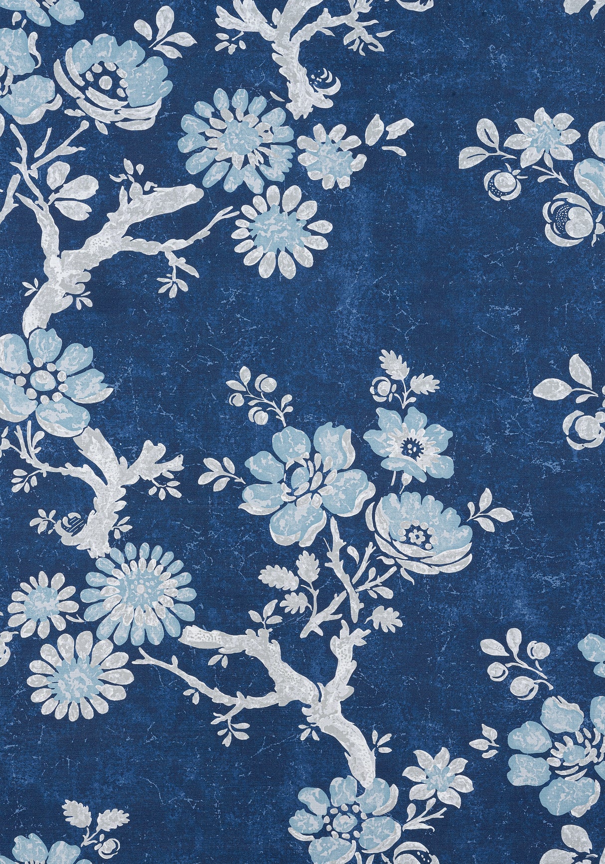 Thibaut F910813 CLAUDETTE Navy Fabric