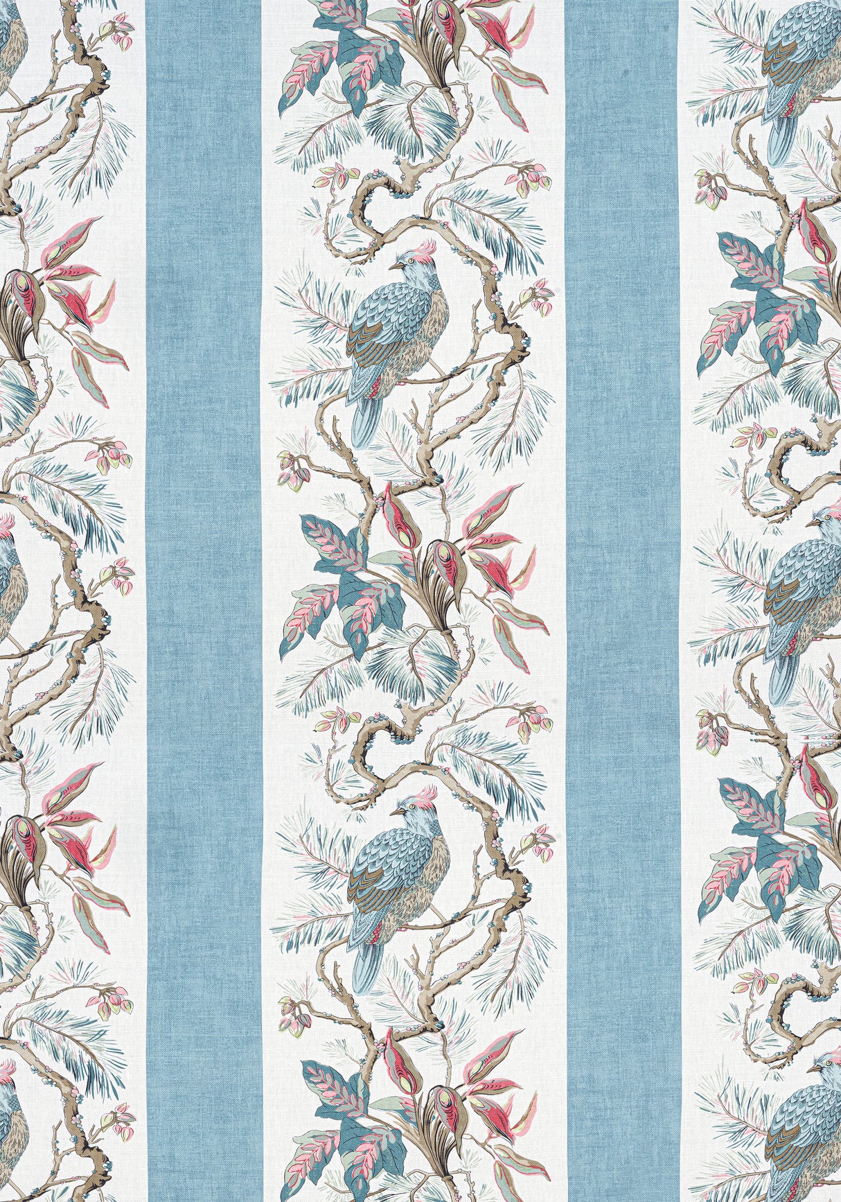 Thibaut F910863 WILLIAMSON Spa Blue Fabric