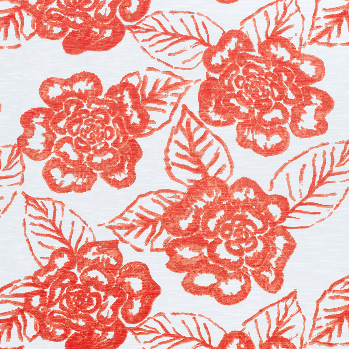 Thibaut F913081 BONITA SPRINGS Coral Fabric