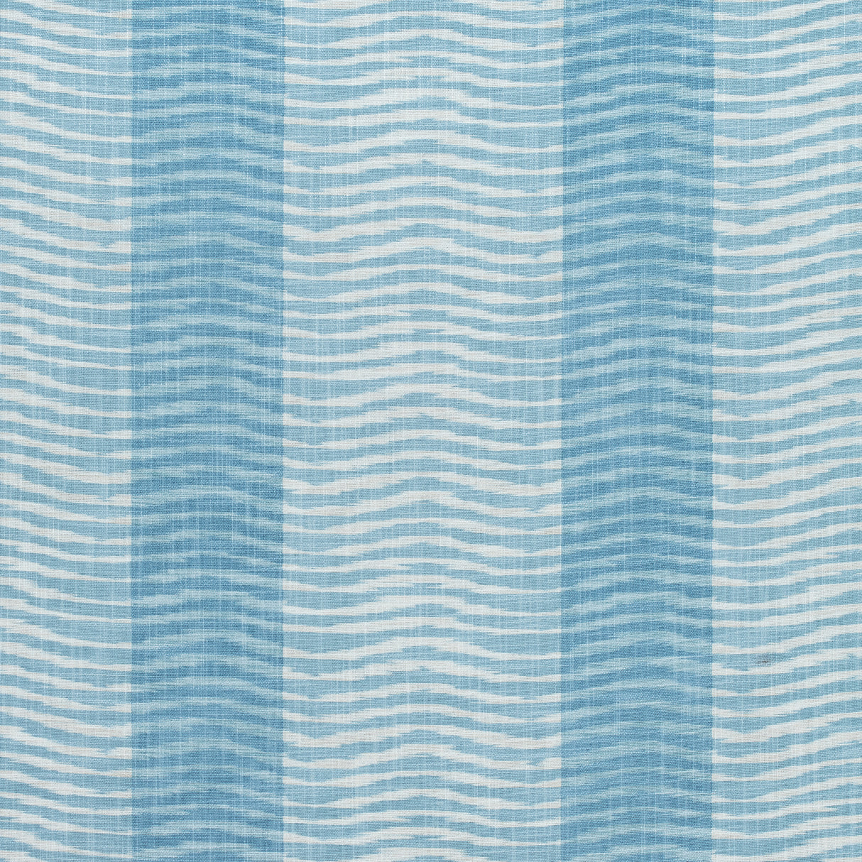 Thibaut F913097 WAVELET Aqua Fabric