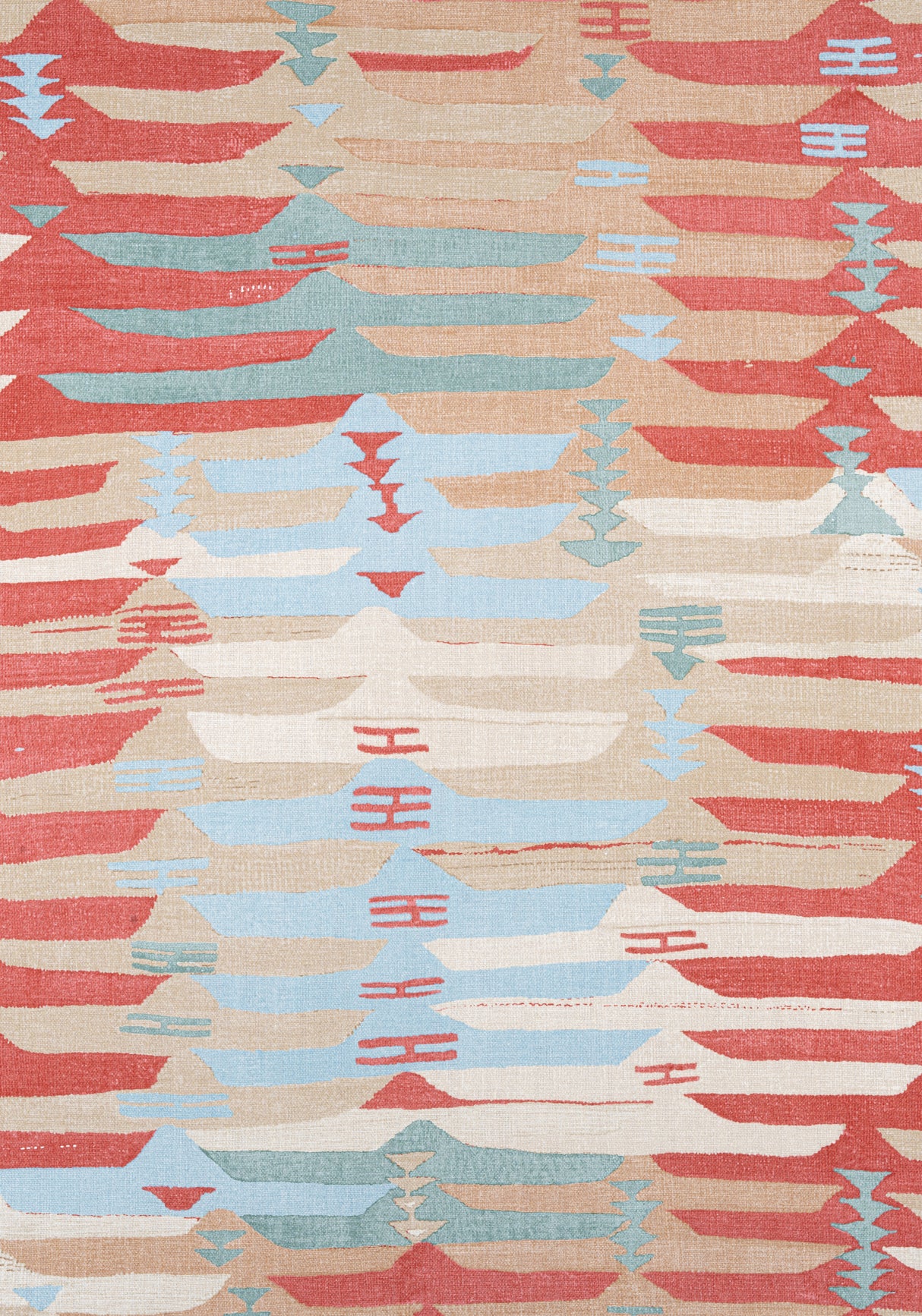 Thibaut F913212 RIO GRANDE Coral Fabric