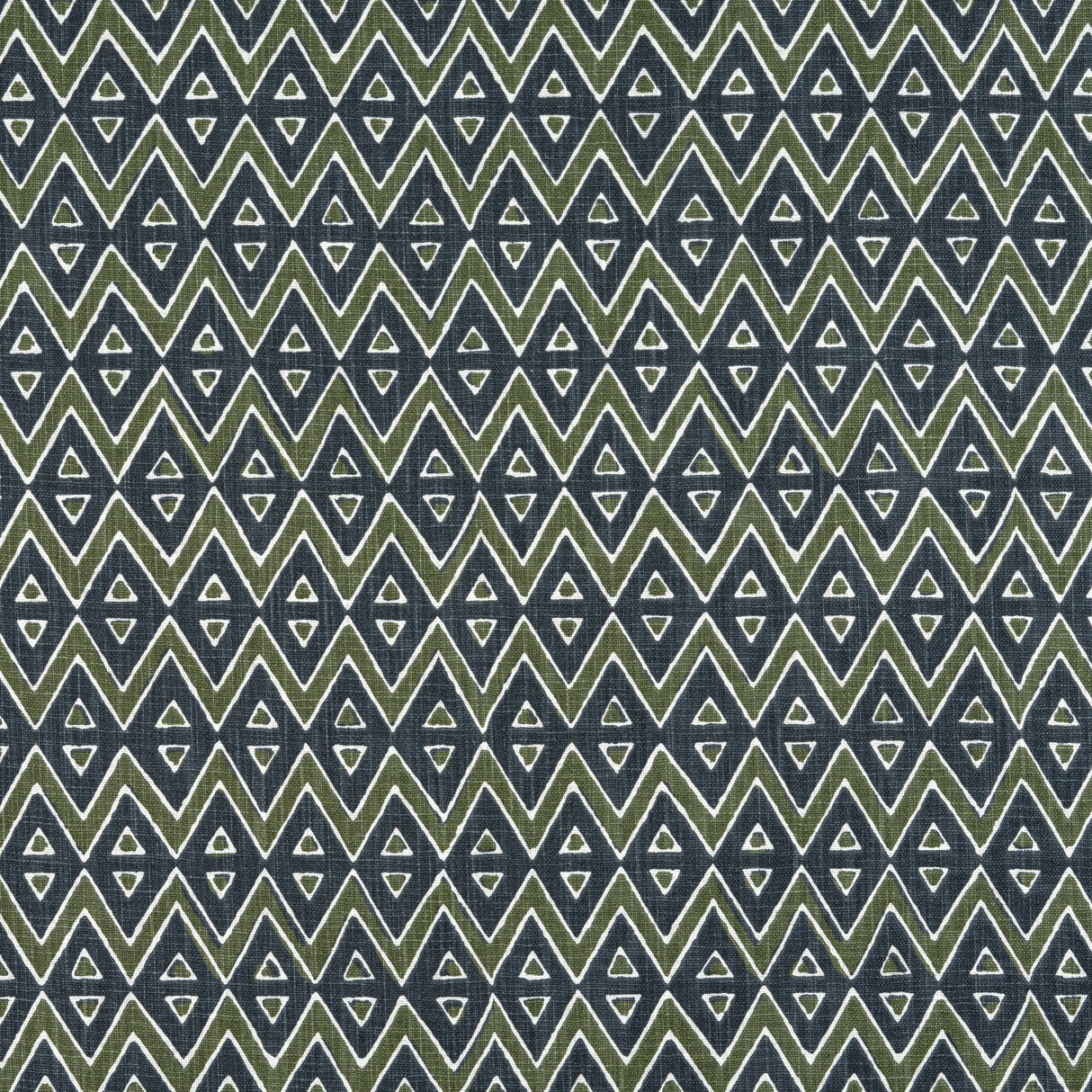 Thibaut F913235 TIBURON Green and Bluestone Fabric