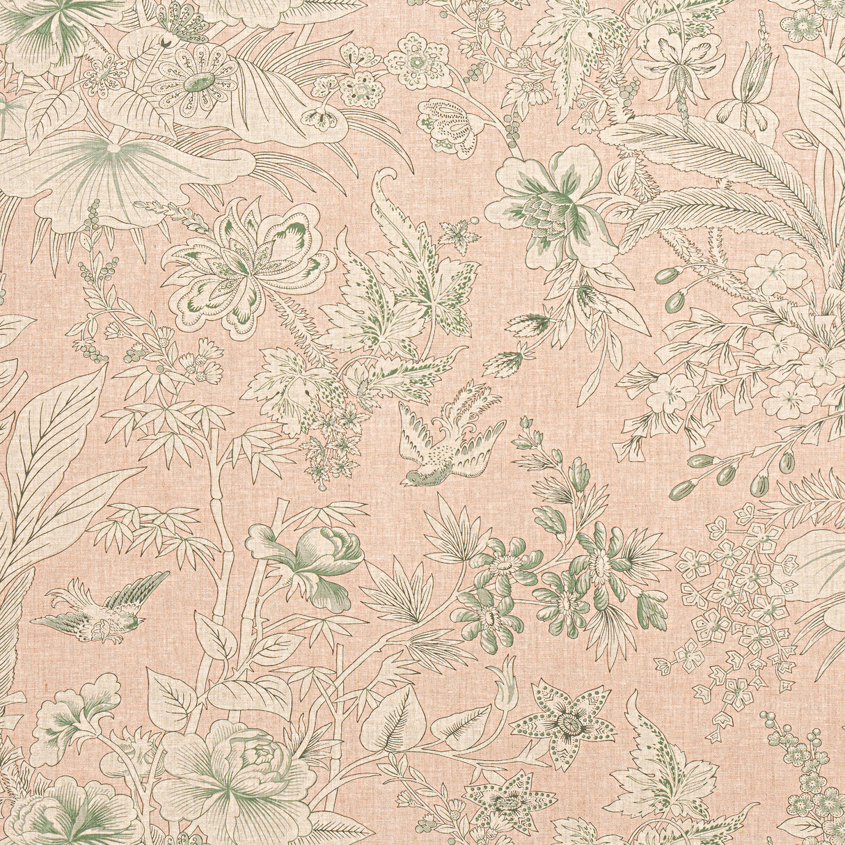 Thibaut F913600 ROSALIND Blush Fabric