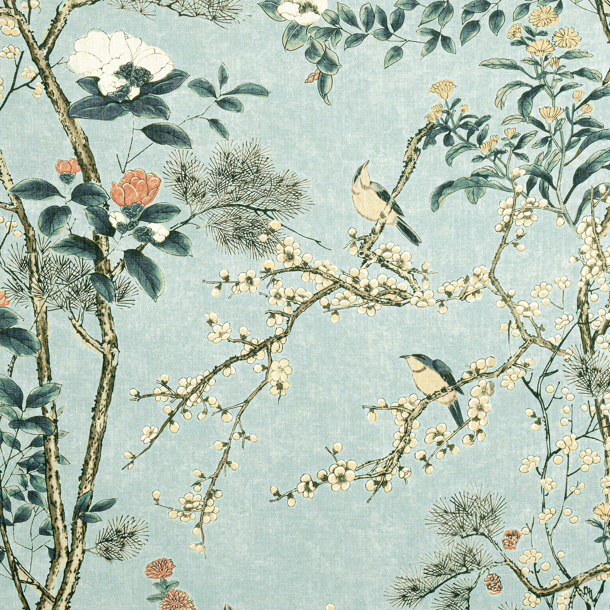 Thibaut F913625 KATSURA Mist Fabric
