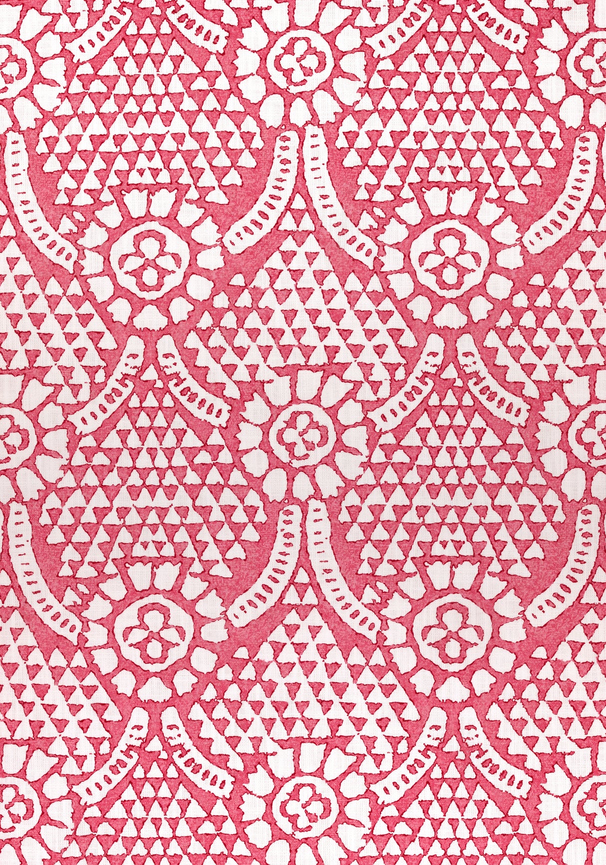 Thibaut F914316 CHAMOMILE Pink Fabric