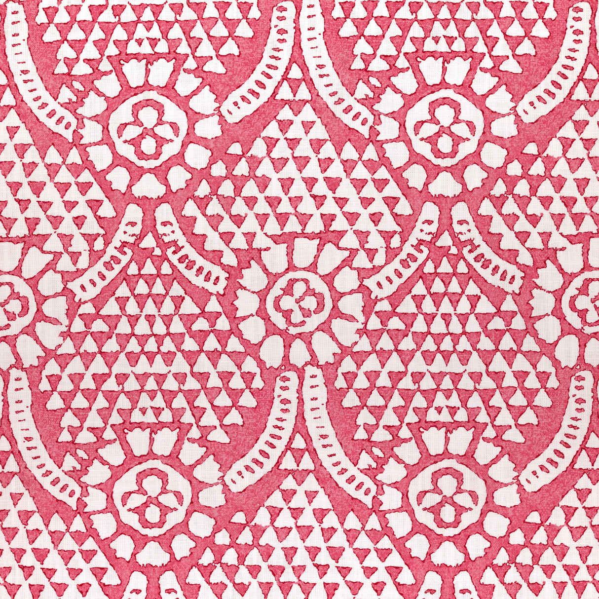 Thibaut F914316 CHAMOMILE Pink Fabric