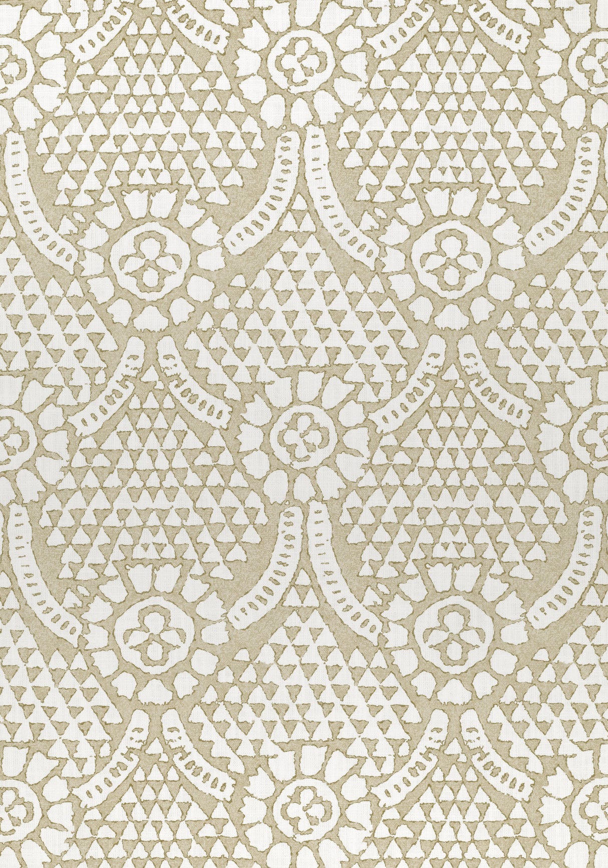 Thibaut F914319 CHAMOMILE Beige Fabric
