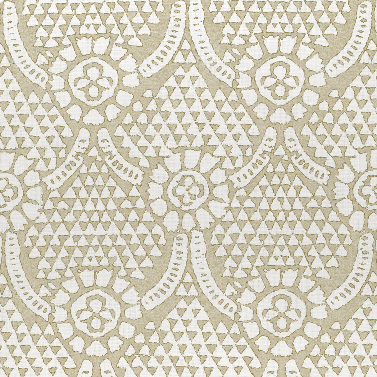 Thibaut F914319 CHAMOMILE Beige Fabric