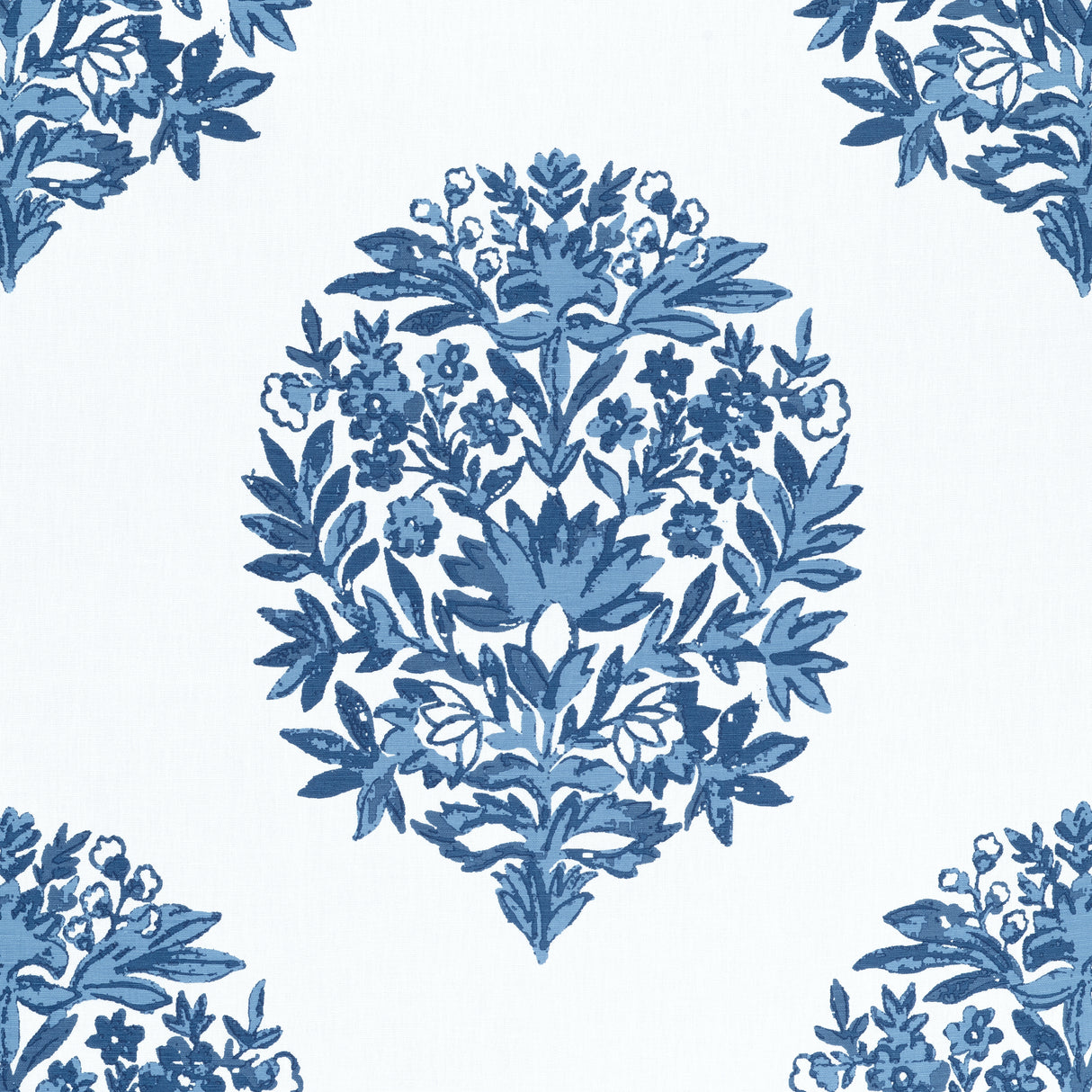Thibaut F914322 RIDGEFIELD Blue Fabric