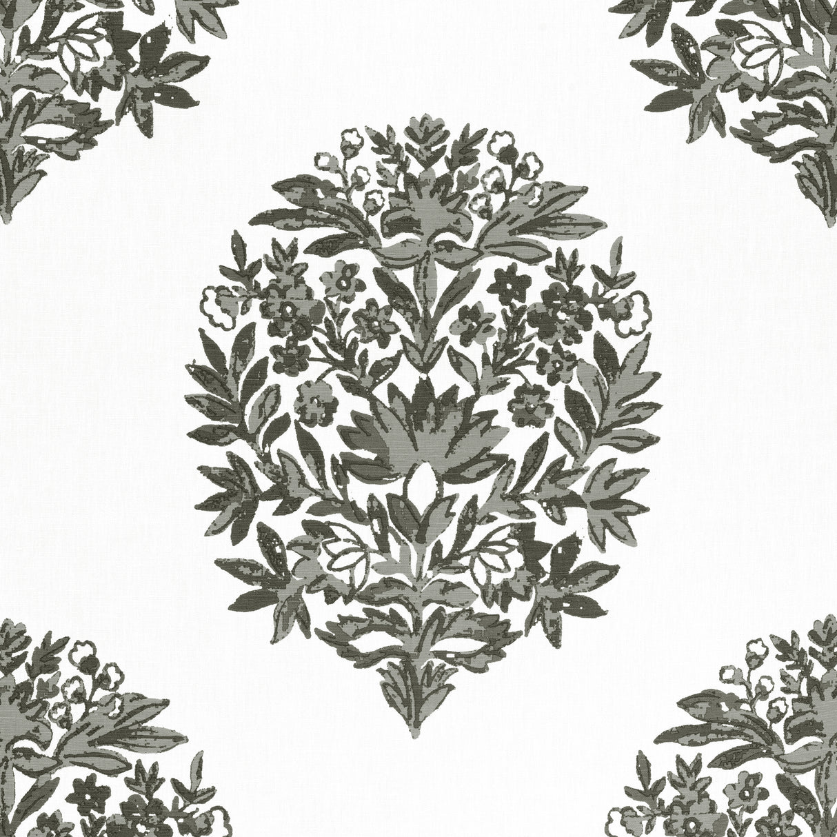 Thibaut F914324 RIDGEFIELD Grey Fabric
