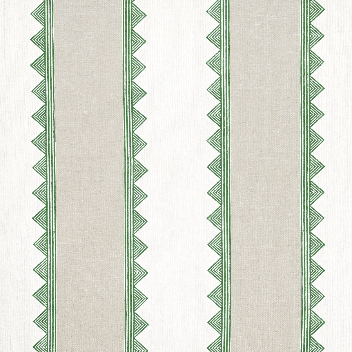 Thibaut F916227 KISMET STRIPE Green Fabric