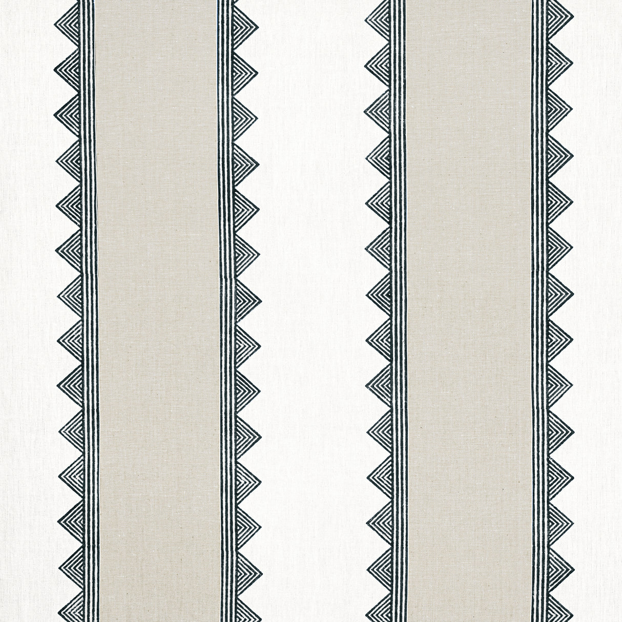 Thibaut F916232 KISMET STRIPE Black Fabric