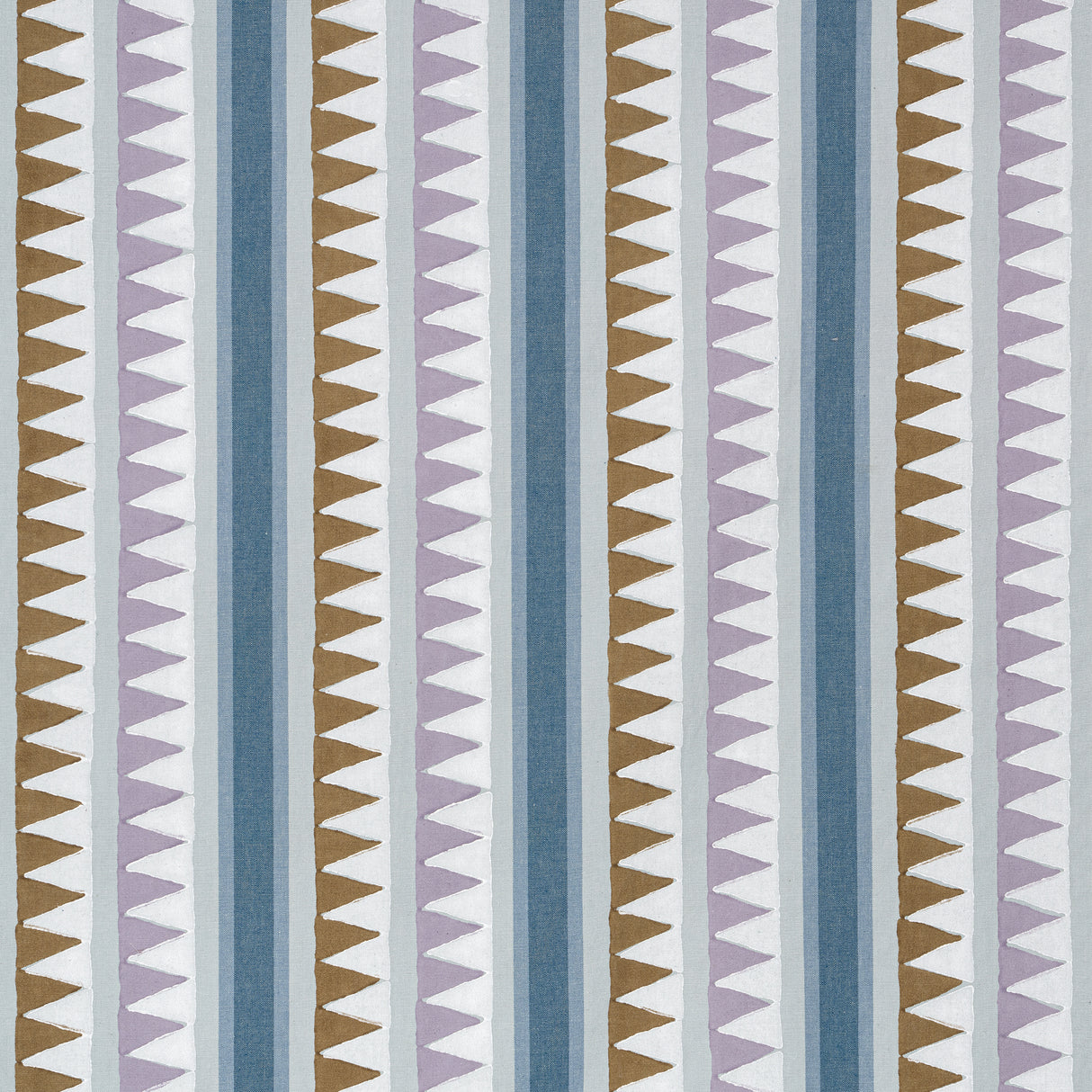 Thibaut F916238 LOMITA STRIPE Lavender and Blue Fabric