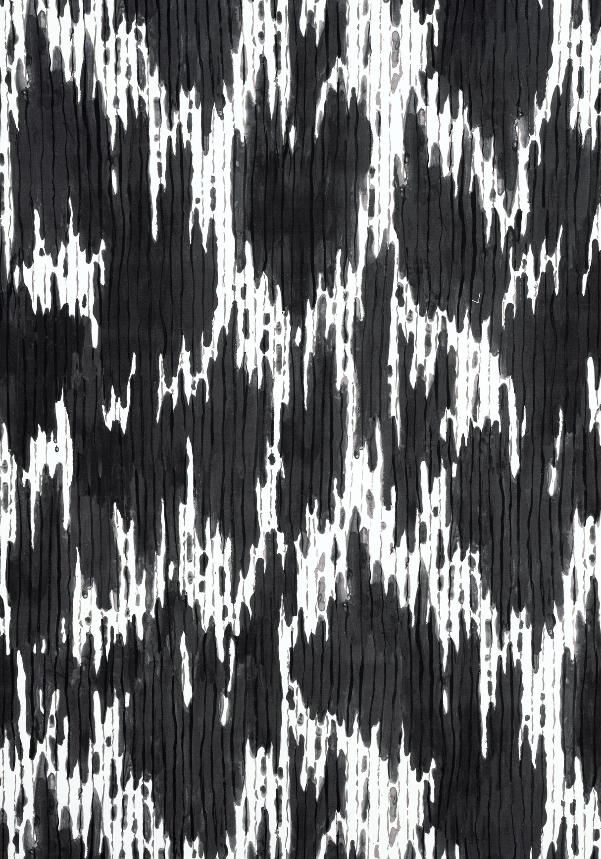 Thibaut F920813 MAVERICK Black Fabric