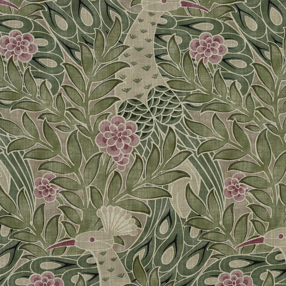 Thibaut F92920 DESMOND Moss Fabric
