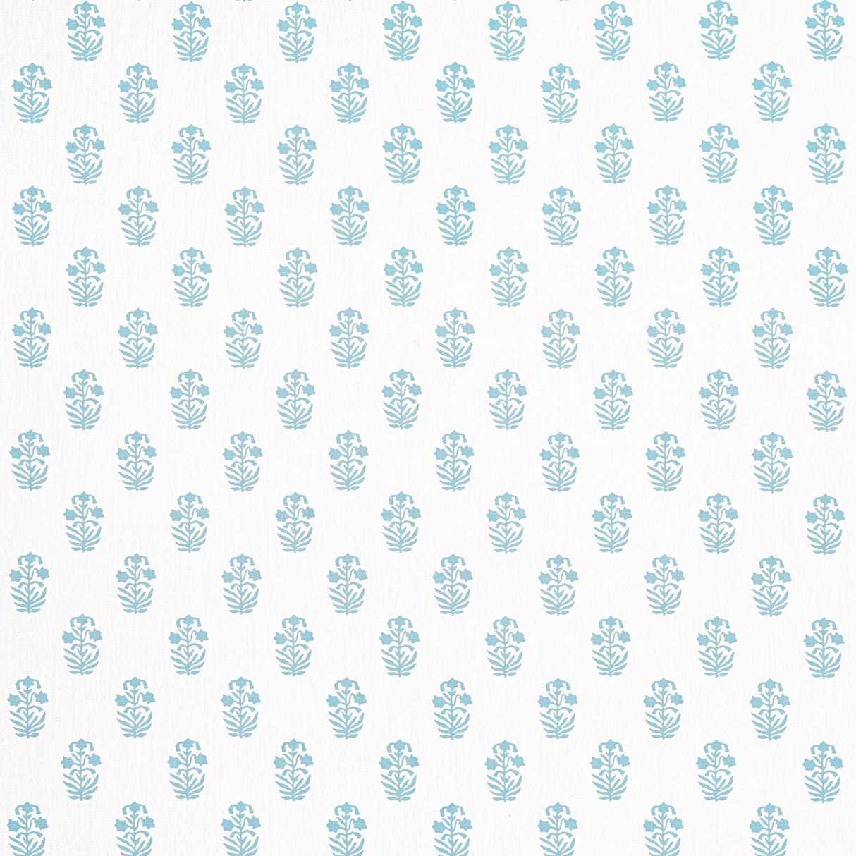 Thibaut F936401 CORWIN Seaglass on White Fabric