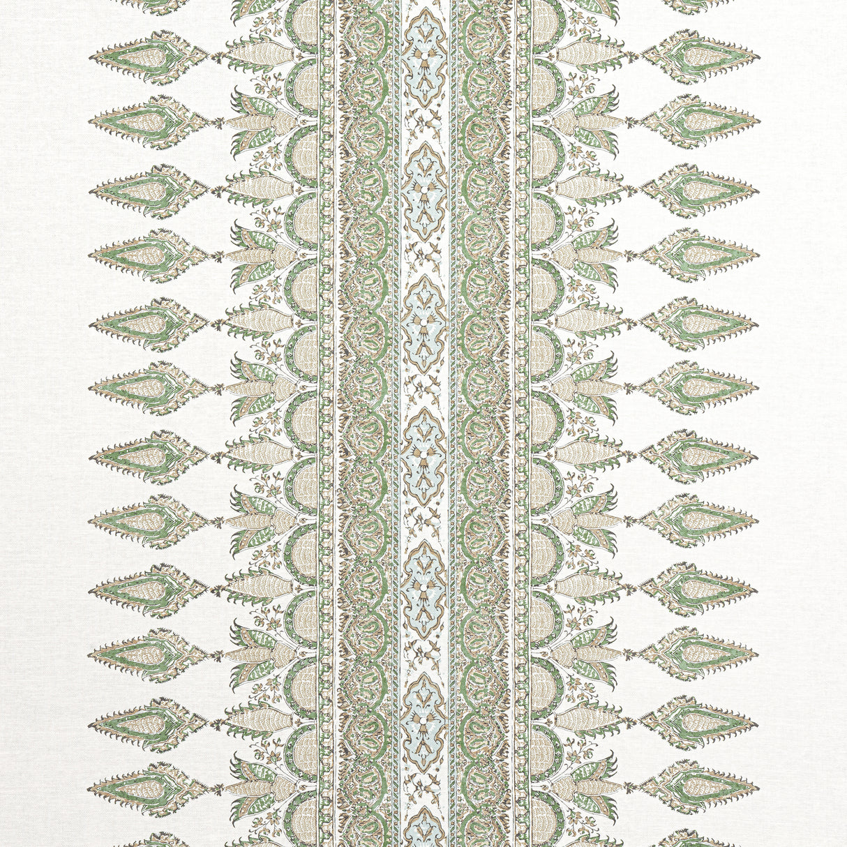 Thibaut F936412 AKOLA STRIPE Green Fabric