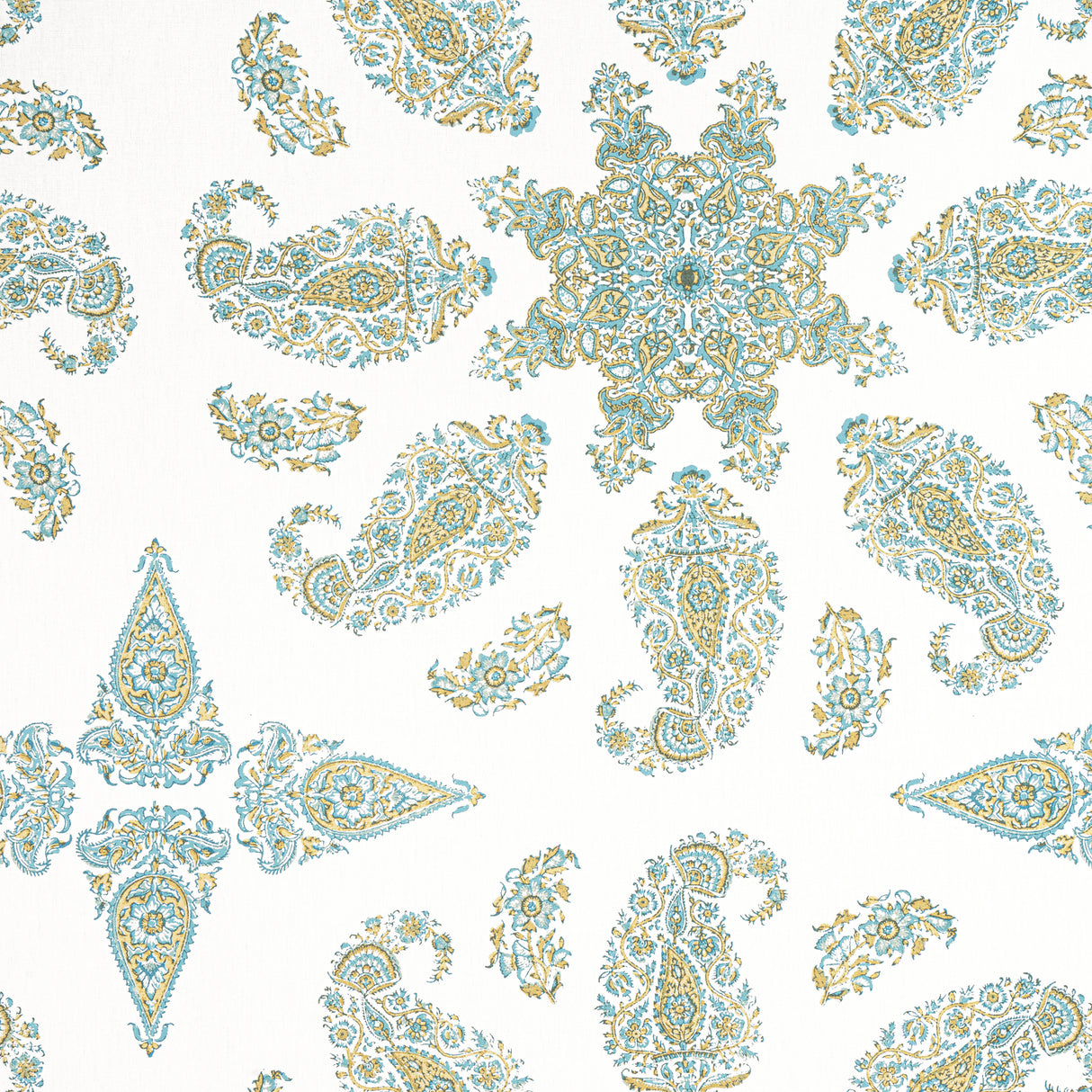 Thibaut F936428 EAST INDIA Seaglass Fabric