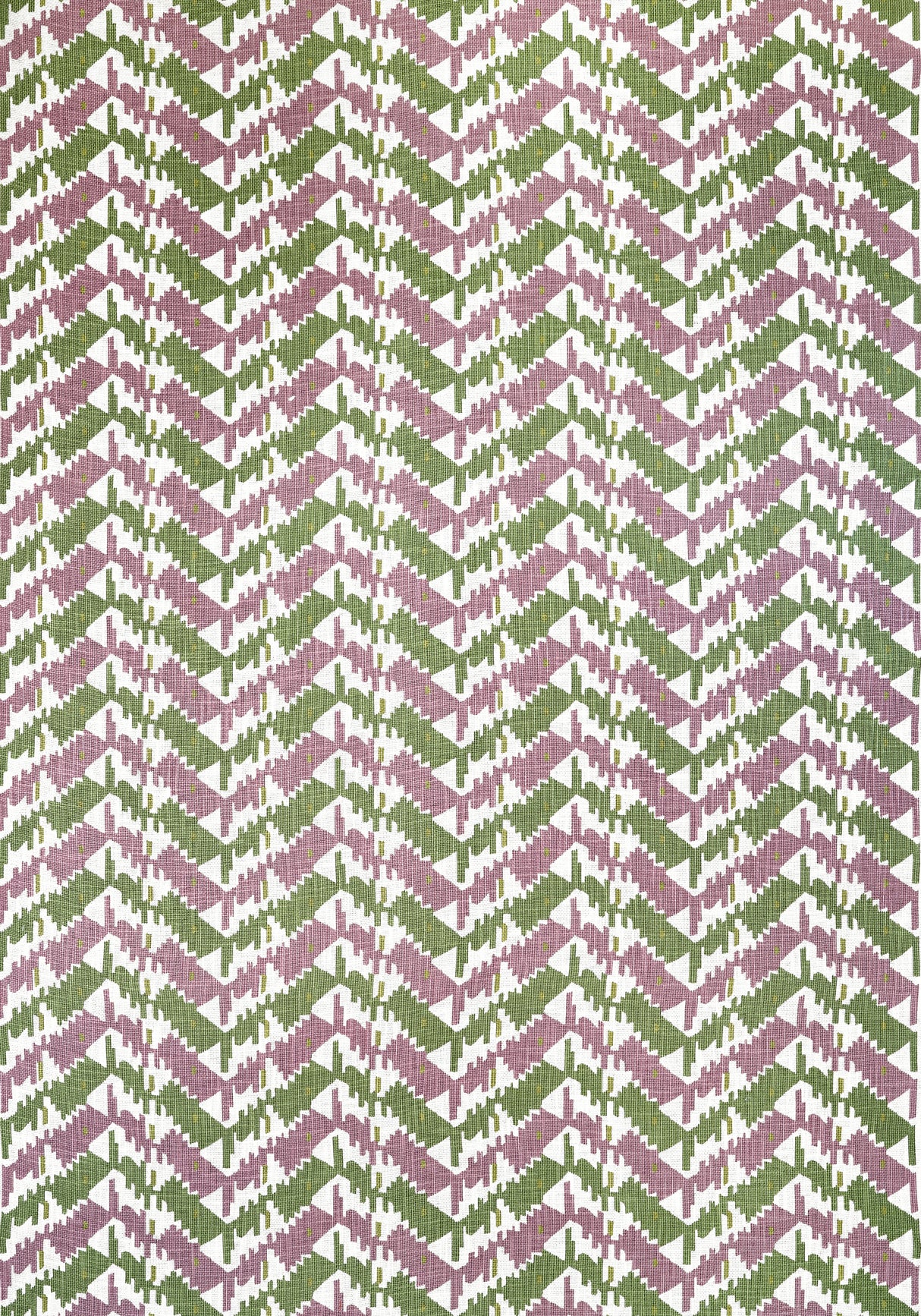 Thibaut F945005 MELROSE CHECK Lavender and Green Fabric