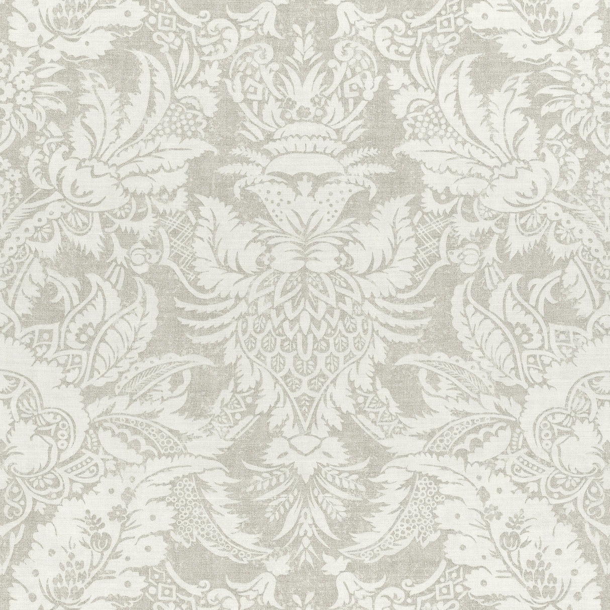Thibaut F972582 CHARDONNET DAMASK Grey Fabric