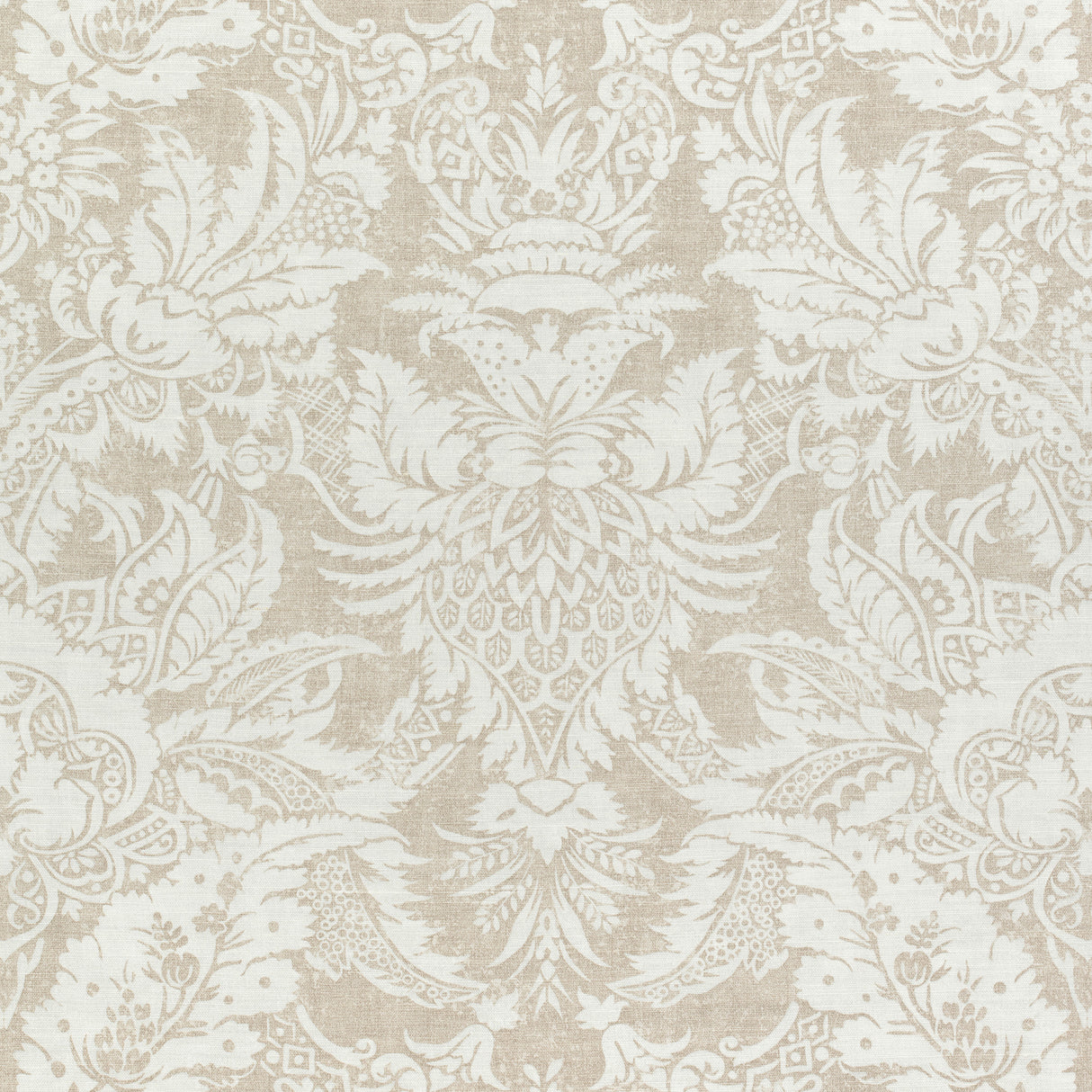 Thibaut F972586 CHARDONNET DAMASK Beige Fabric