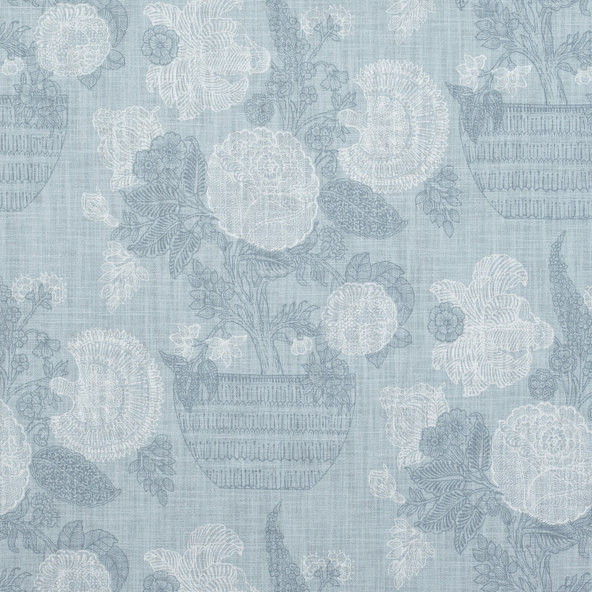 Thibaut F972591 TULLAMORE Light Blue Fabric
