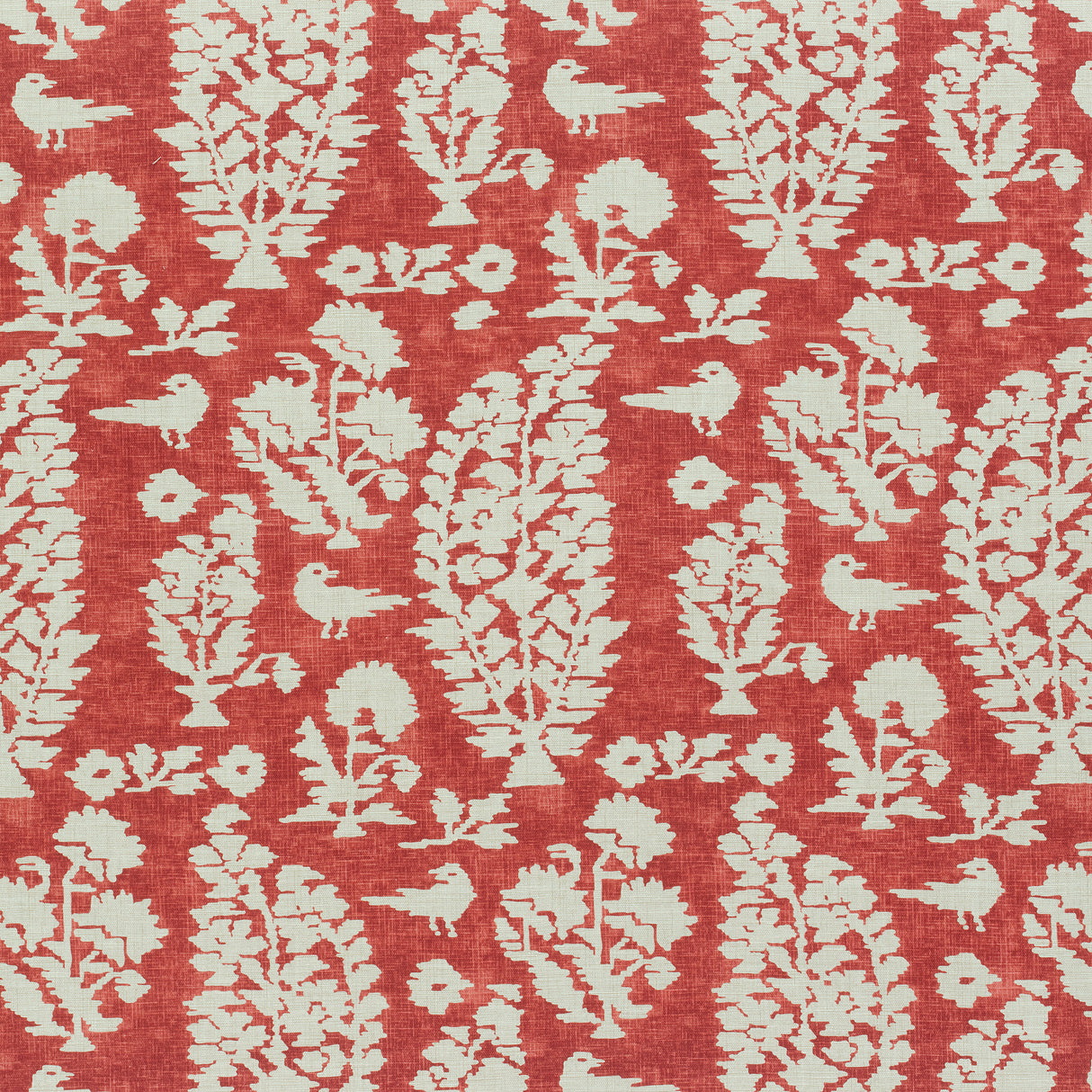 Thibaut F972599 ALLAIRE Red Fabric