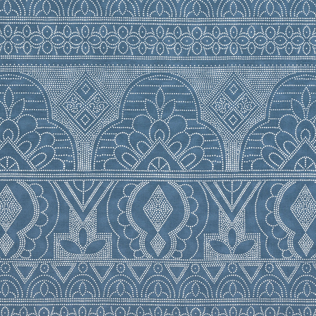 Thibaut F981303 MEDINAS Navy Fabric