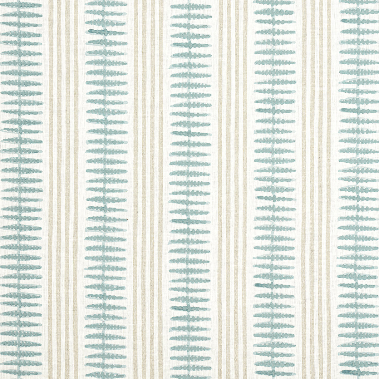 Thibaut F981315 INDO STRIPE Seaglass Fabric