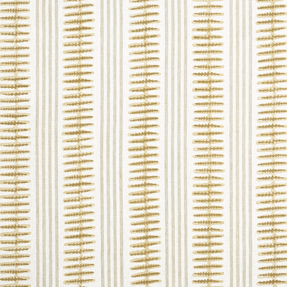 Thibaut F981316 INDO STRIPE Camel Fabric