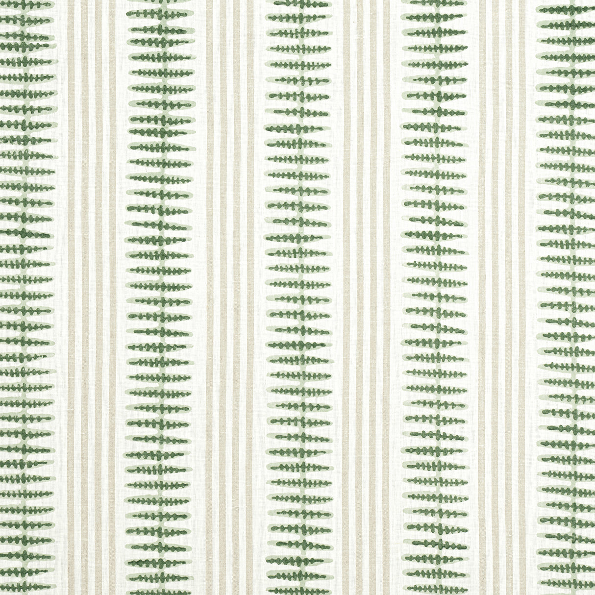 Thibaut F981317 INDO STRIPE Spruce Fabric