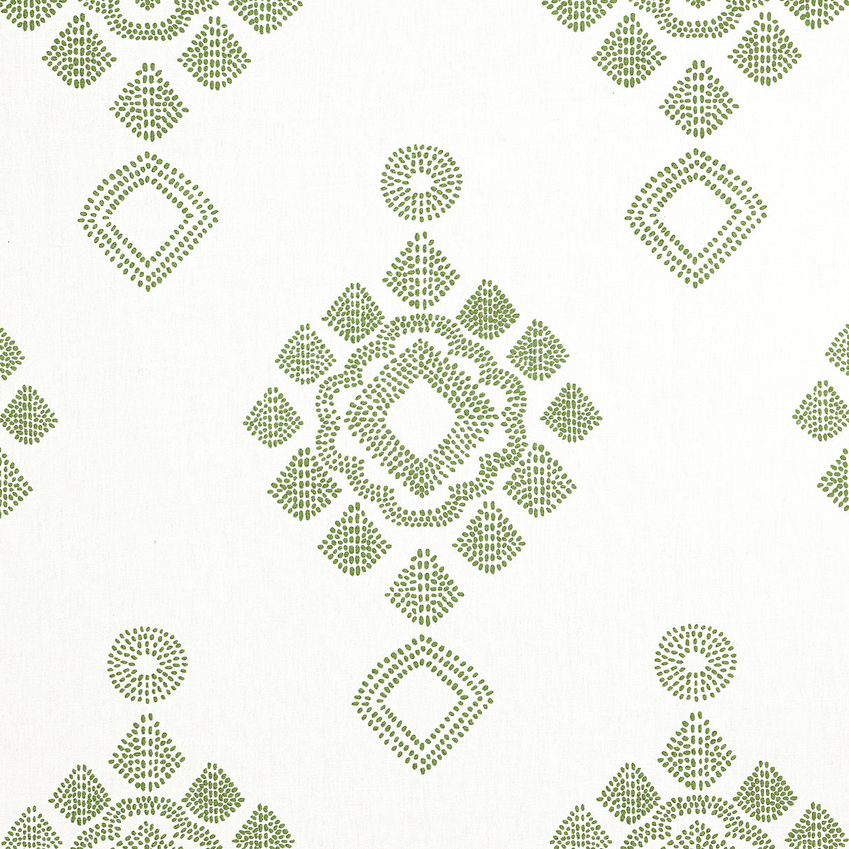 Thibaut F981322 PROVINCE MEDALLION Spruce Fabric