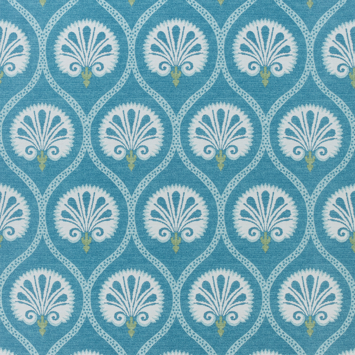 Thibaut F985020 KIMBERLY Teal Fabric