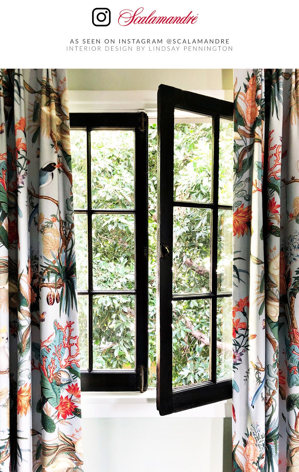 Scalamandre FB 0001CINQ CORAL SKY CINQUE TERRA Fabric - Eade's Wallpaper