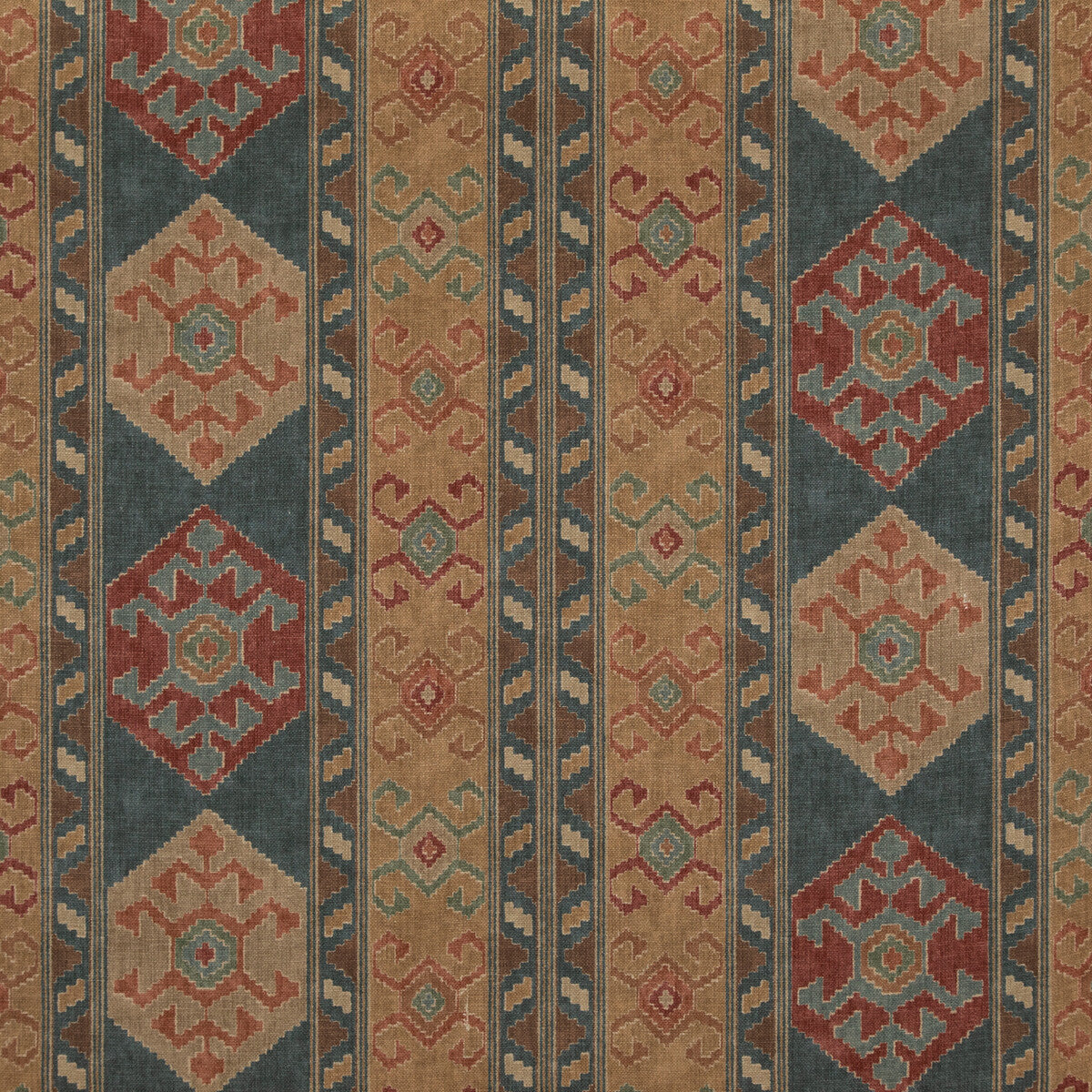 MULBERRY FD2004.R11.0 NOMAD TEAL Fabric - Eade's Wallpaper